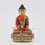 Hand Made Gold Gilded 8.5" Amitabha Buddha Opame Statue