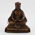 Machine Made Oxidized Copper Alloy 4.25" Gampopa Statue