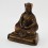 Machine Made Oxidized Copper Alloy 4.25" Gampopa Statue