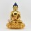 Hand Made Gold Plated 13" Shakyamuni Buddha / Tomba Statue