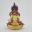 Hand Made Copper Alloy with 24 Karat Gold Gilded Aparmita Statue