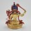 Hand Made Copper Alloy with 24 Karat Gold Gilded Manjushri / Jambiyang Statue