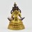 Hand Carved Gold Gilded & Hand Face Painted Buddhist Tibetan Vajrasattva Statue