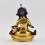 Hand Made  Copper Alloy with 24 Karat Gold Gilded Vajrasattva / Dorjesempa Statue 