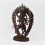 Hand Made Buddhist Tibetan  Copper Alloy in Oxidation Finish Kurukulla Statue