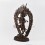 Hand Made Copper Alloy in Oxidation Finish Troma Nagmo Jogini Statue