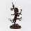 Hand Made Copper Alloy in Oxidation Finish Troma Nagmo Jogini Statue