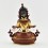 Hand Made  Copper Alloy with Partly Gold Gilded 9" Vajradhar Statue 