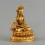 Gold Plated Copper Alloy with Antique Finish  4" Aparmita Statue