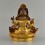 Hand Made Copper Alloy with Gold Plated in Antique Finish 8.25" Ganesha Statue