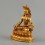 Gold Plated  Copper Alloy with Gold Plated in Antique Finish  4.25" Kshitigarbha Statue