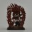 Oxidized Copper Alloy with Silver Plated 4" Vajrapani / Chanadorje Statue