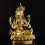 Hand Carved 24 Karat Gold Gilded Hand Painted Face Tibetan19" Chenrezig Copper Ritual Statue