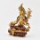 Hand carved Copper Alloy with Partly Gold Gilded 9" Red Tara Statue