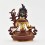 Hand carved Copper Alloy with Partly Gold Gilded 9" Red Tara Statue