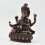  Fine Quality Hand Made Copper Alloy in Oxidation Finish 9" Ganesha Statue