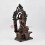 Fine Quality Tibetan Buddhist 17" Shakyamuni Buddha / Tomba on Throne Statue 