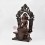 Fine Quality Tibetan Buddhist 17" Shakyamuni Buddha / Tomba on Throne Statue 