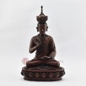 Hand Made Copper Alloy in Oxidation Finish 14" 12th Karmapa - Changchub Dorje Statue