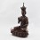 Hand Made Copper Alloy in Oxidation Finish 14" 8th Karmapa - Mikyo Dorje Statue