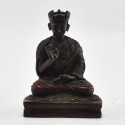 Hand Made  Copper Alloy in Oxidation Finish 4.5" 12th Karmapa - Changchub Dorje Statue