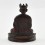 Hand Made  Copper Alloy in Oxidation Finish 4.5" 8th Karmapa - Mikyo Dorje Statue