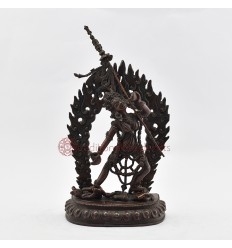 Hand Made Copper Alloy in Oxidation Finish 9.5" Vajrayogini Dakini Statue