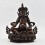 Hand Made Copper Alloy in Oxidation Finish 11.25" Yellow Dzambhala Statue