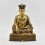 Hand Made Gold Gilded Copper Alloy and Hand Painted Face 10.75" The 4th Karmapa - Rölpe Dorje Statue