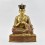 Hand Made  Gold Gilded Copper Alloy and Hand Painted Face 11" The 7th Karmapa - Chödrag Gyatso Dorje Statue