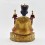 Hand Made Gold Gilded Copper Alloy and Hand Painted Face 10.75" The 3rd Karmapa - Rangjung Dorje Statue