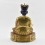 Hand Made Gold Gilded Copper Alloy and Hand Painted Face 11" The 6th Karmapa - Tulku Thongwa Dönden Statue