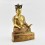 Hand Made Gold Gilded Copper Alloy and Hand Painted Face 10.75" The 8th Karmapa - Mikyö Dorje Statue