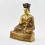 Hand Made Gold Gilded Copper Alloy and Hand Painted Face 10.5" The 10th Karmapa - Chöying Dorje Statue