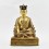 Hand Made Gold Gilded Copper Alloy and Hand Painted Face 11" The 11th Karmapa - Yeshe Dorje Statue