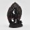 Hand Made  Copper Alloy in Oxidation Finish 8.5" Meghsambara / Vajrabhairaba Statue