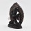 Hand Made  Copper Alloy in Oxidation Finish 8.5" Meghsambara / Vajrabhairaba Statue