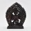 Hand Made  Copper Alloy in Oxidation Finish 8.5" Meghsambara / Vajrabhairaba Statue