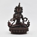 Hand Made Copper Alloy in Oxidation Finish 8.5" Vajrasattva / Dorjesempa Statue