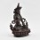 Hand Made Copper Alloy in Oxidation Finish 8.5" Vajrasattva / Dorjesempa Statue