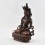 Hand Made Copper Alloy in Oxidized Finish 13" Aparmita Statue