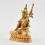 Fine Quality Copper Alloy with Gold Plated and Hand Painted Face 4.25" Pema Jungne Statue