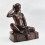 Hand Made Copper Alloy in Oxidation Finish 11.5" Guru Milarepa Statue