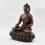 Hand Made  Copper Alloy in Oxidation Finish 10.75" Shakyamuni Buddha / Tomba Statue