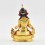 Fine Quality Copper Alloy with Gold Plated and Hand Painted Face 4.25" Vajradhara / Dorje Chang Statue