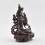 Hand Mede Oxidized Copper Alloy 8.5" Green Tara / Dolma  Statue 