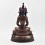 Hand Made Copper Alloy in Oxidation Finish 13.75" Aparmita / Amitayus / Tsepame Statue