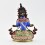 Hand Painted Copper Alloy with 24 Karat Gold Gilded 8.75" Vajradhara Dorjechang Statue