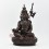 Hand Made Copper Alloy in Oxidation Finish 14.25" Guru Rinpoche Padmasambhava Statue