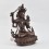 Hand Made Oxidized Copper Alloy 9" Manjushri / Jampelyang  Statue